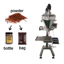 Multifunctional Semi Auto Auger Filler for Milk Bag Bottle Powder Filling Machine